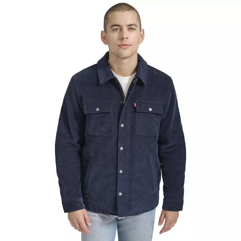 Mens Levis Corduroy Shacket Blue Product Image
