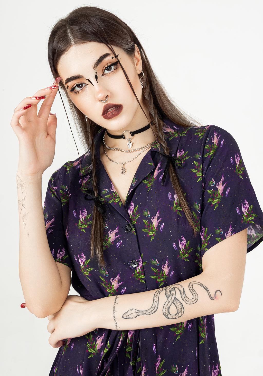 Petra Mini Shirt Dress Product Image
