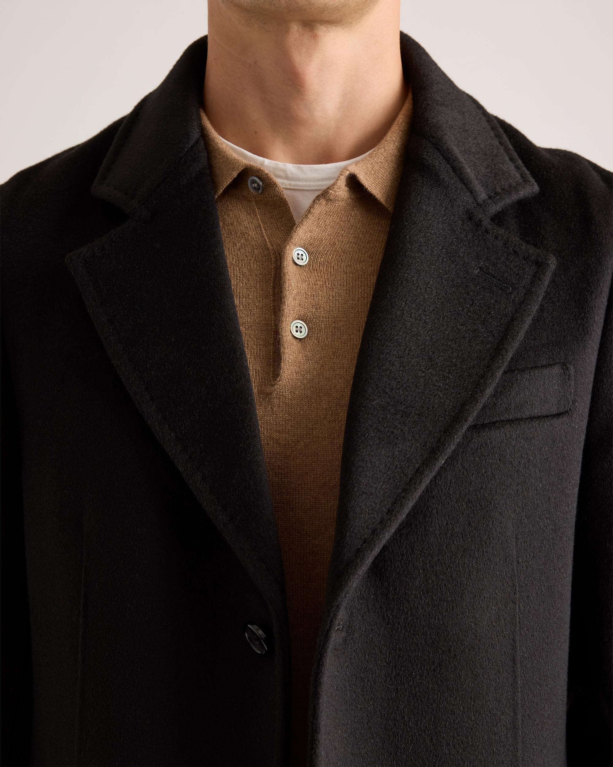 Quince | Men's 100% Mongolian Cashmere Double-Faced Overcoat Size XL Product Image