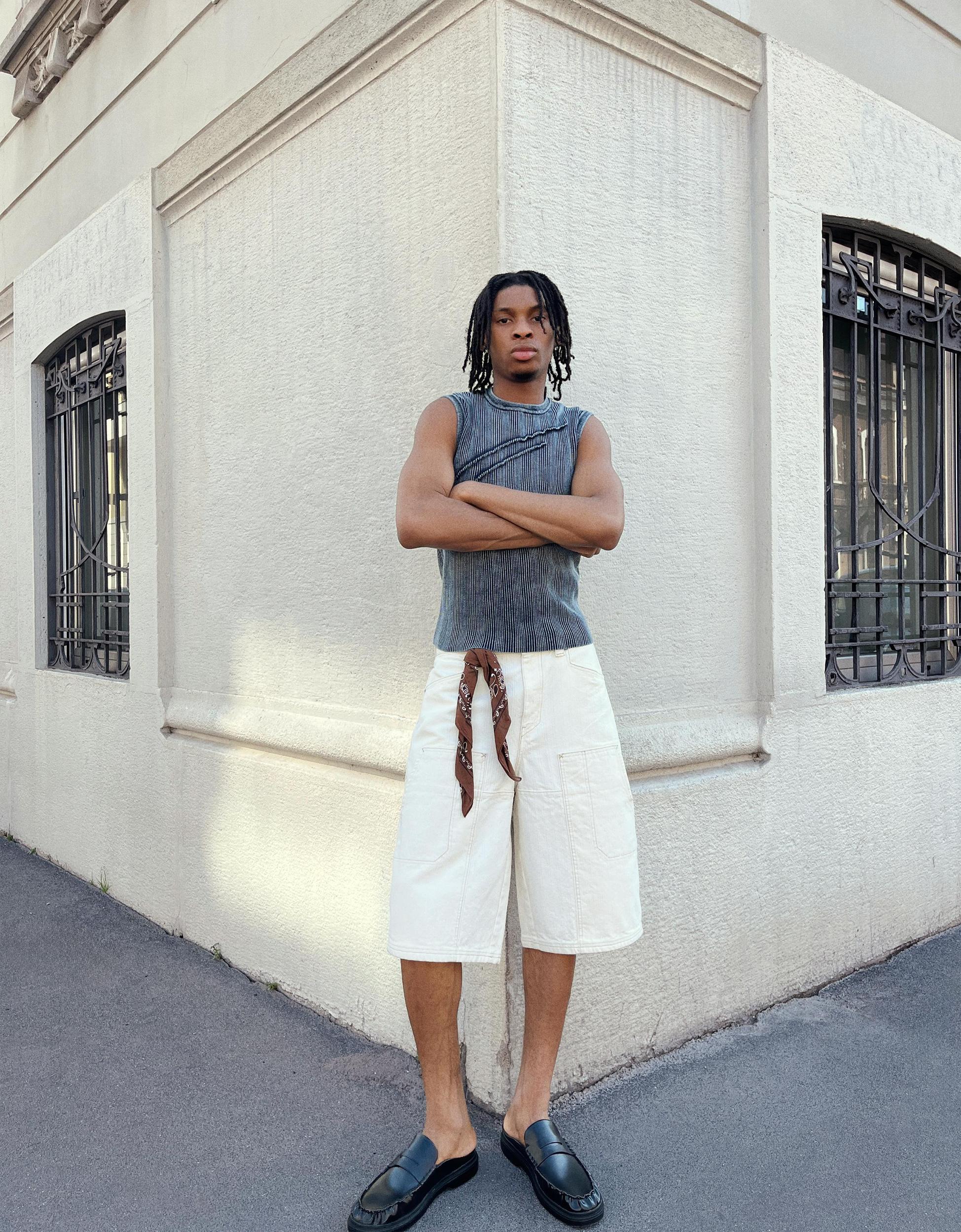 Carpenter skater Bermuda shorts Product Image