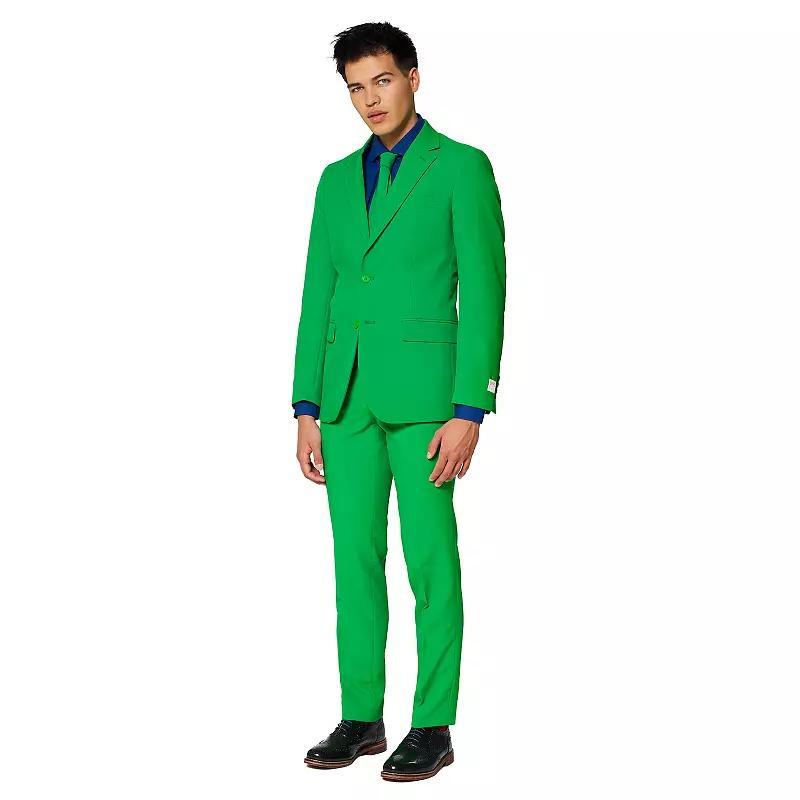 Mens OppoSuits Slim-Fit Solid Suit & Tie Set Product Image
