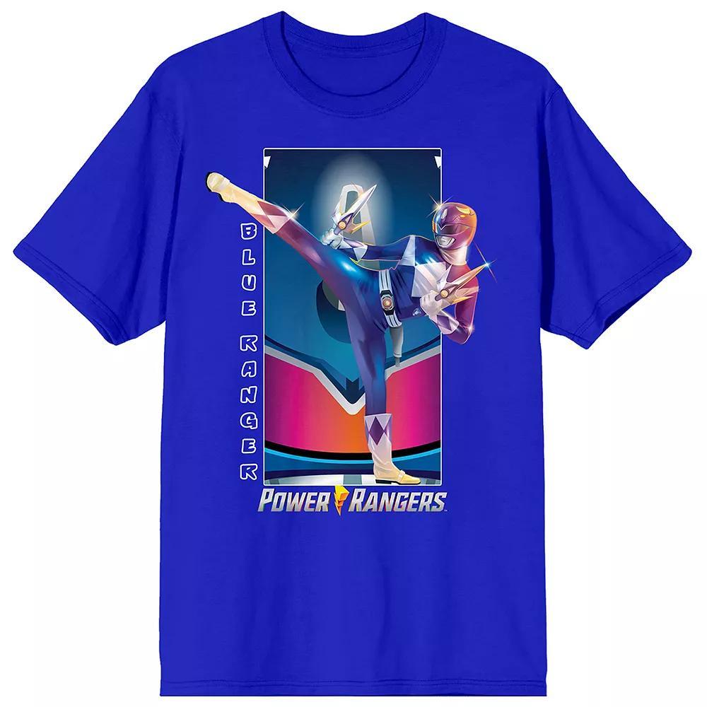 Mens Power Rangers Ranger Short Sleeve Graphic T-Shirt Product Image