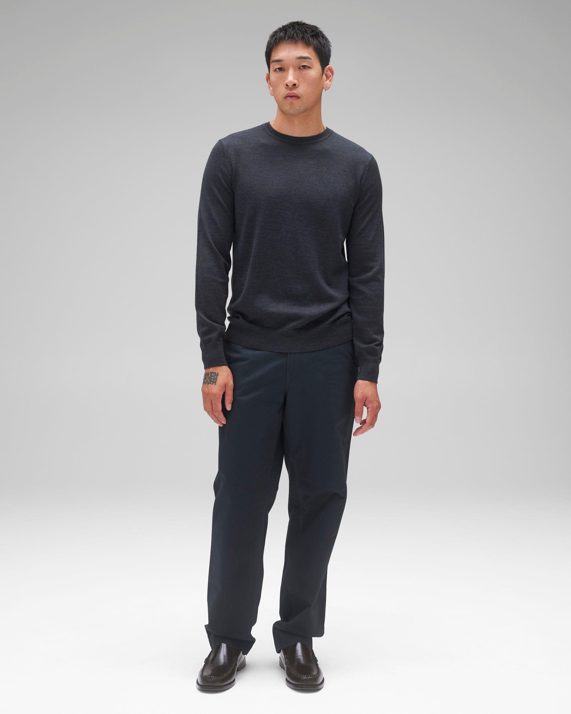 Lightweight Merino Harry Crewneck Male Product Image