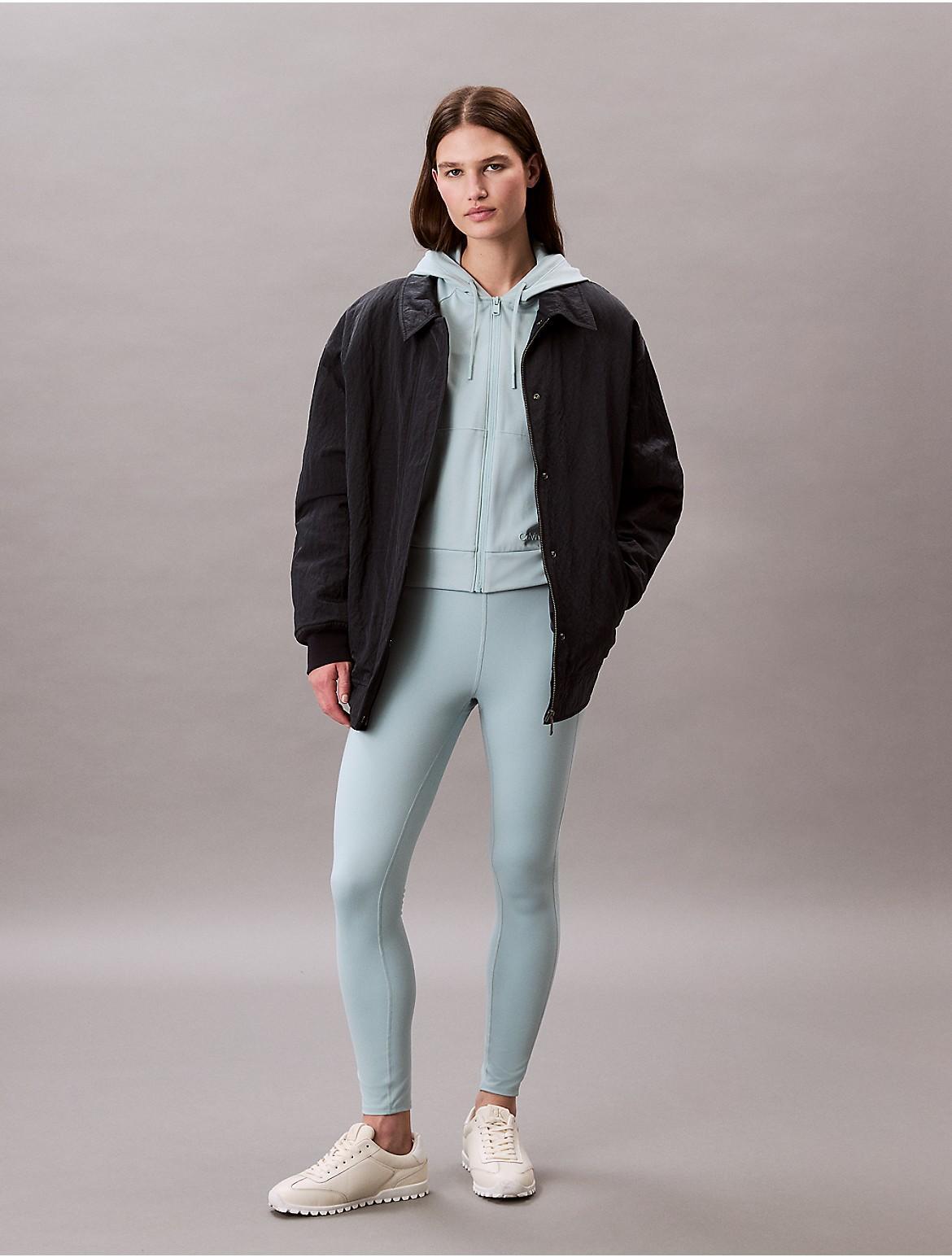 Calvin Klein Women's Soft Stretch Sport 7/8 Leggings - Grey - XL Product Image