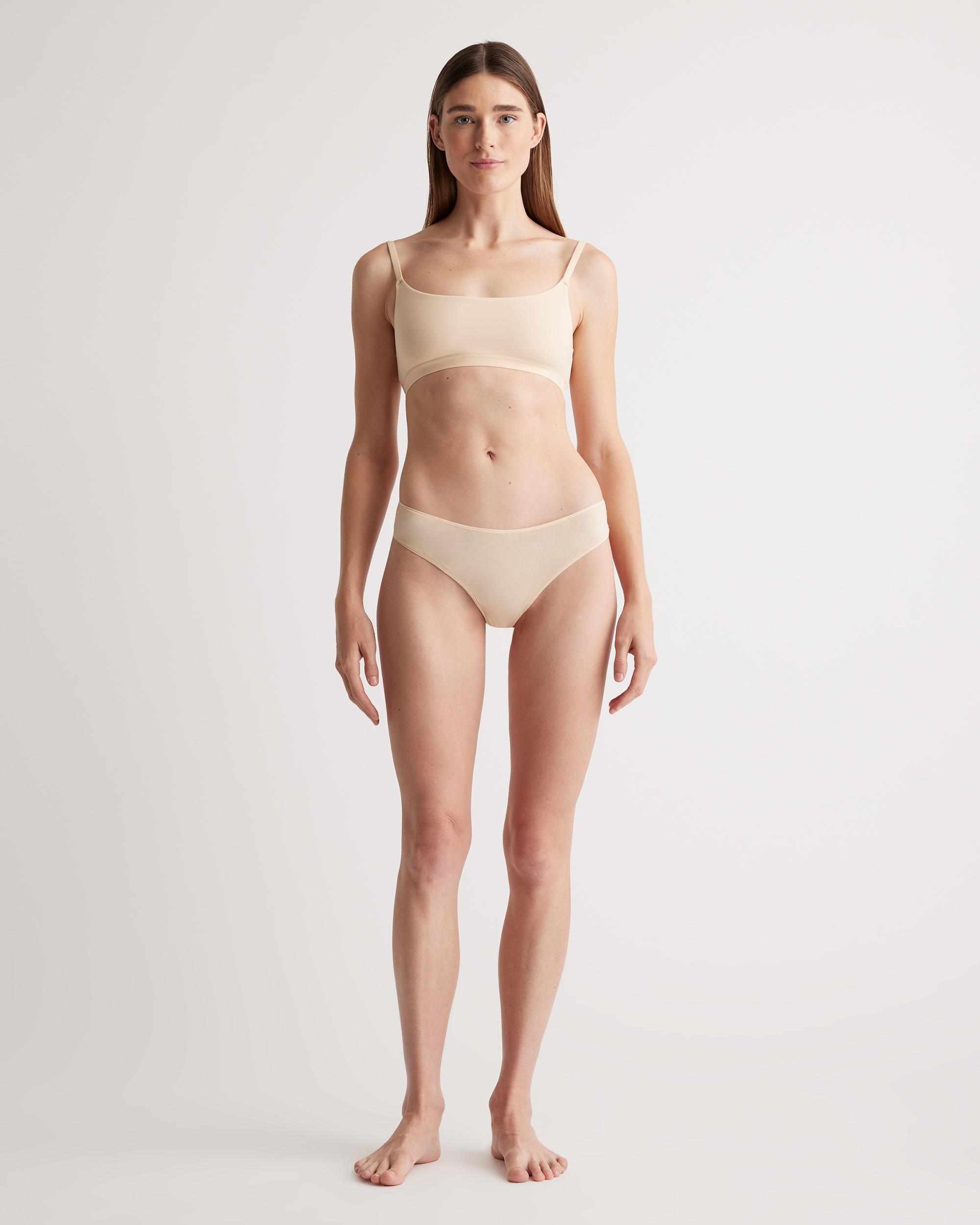 Quince | Women's Second Skin Thong Nylon/Spandex Product Image
