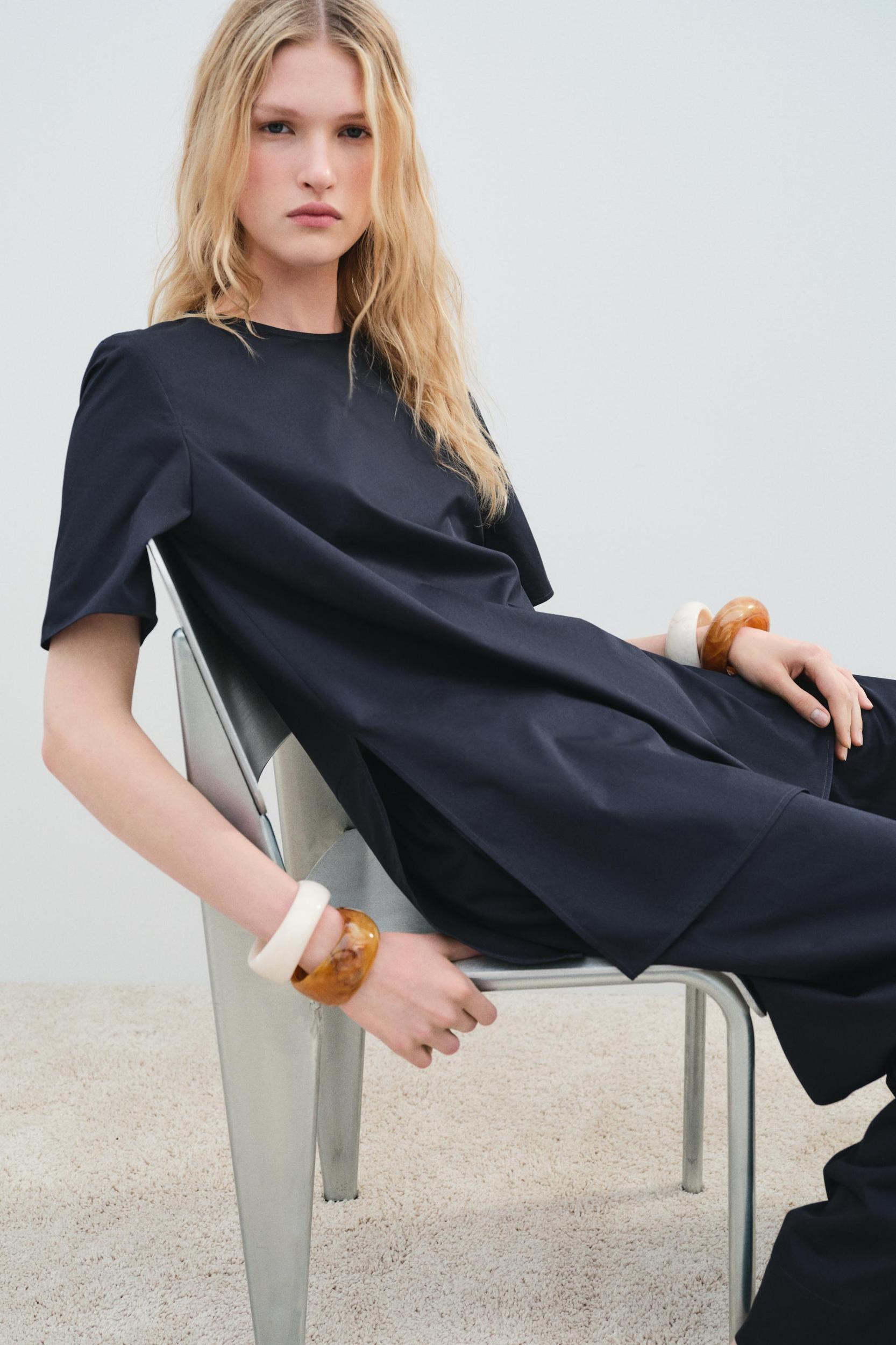 LONG SLIT TOP ZW COLLECTION Product Image