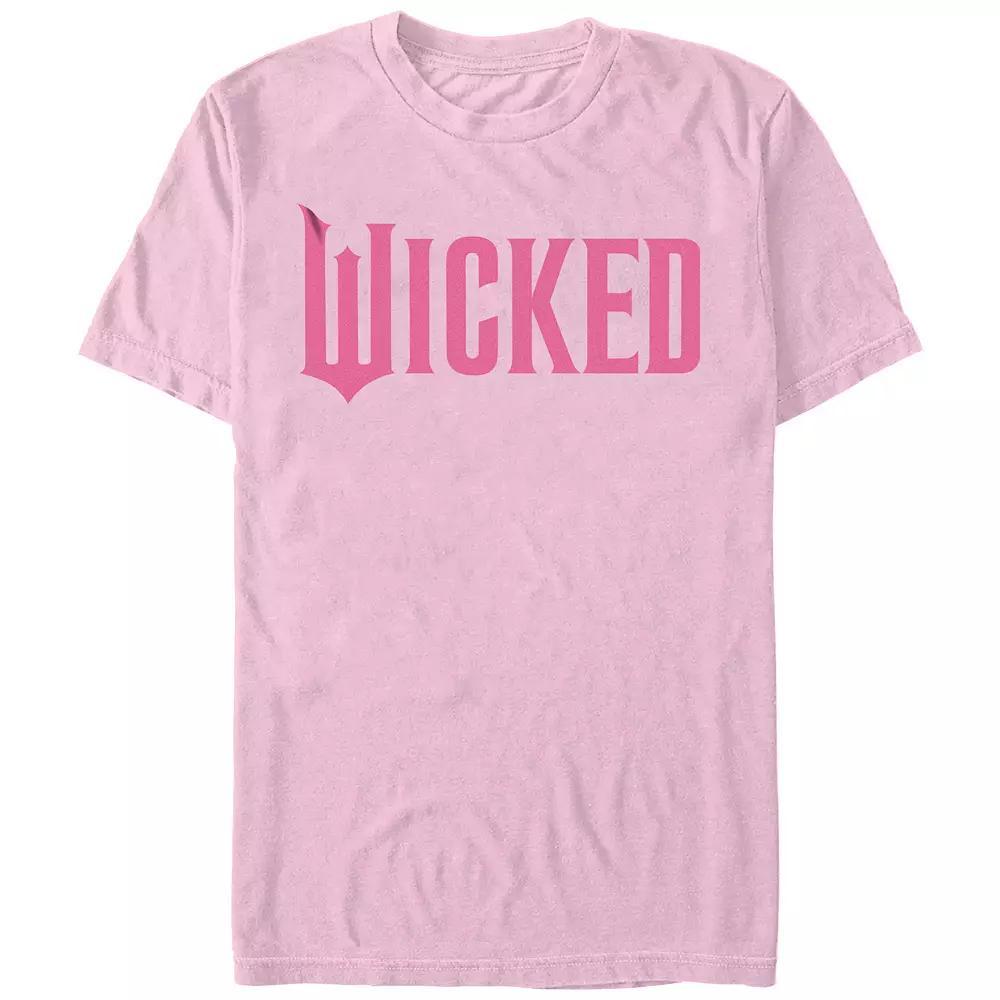Men's Wicked Pink Logo Color Comfort Graphic Tee, Size: Small, Blossom Product Image