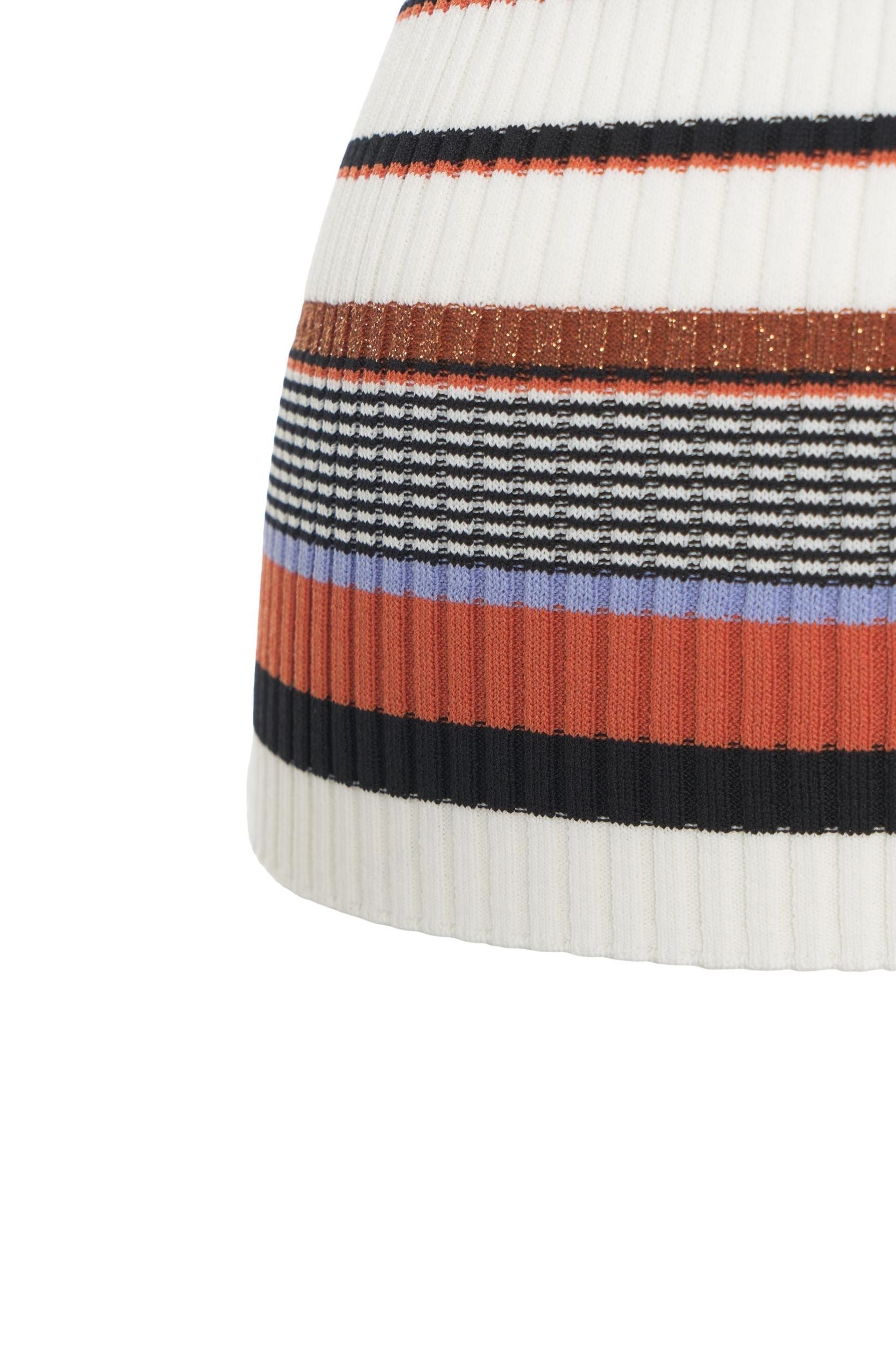 Striped knit top Product Image