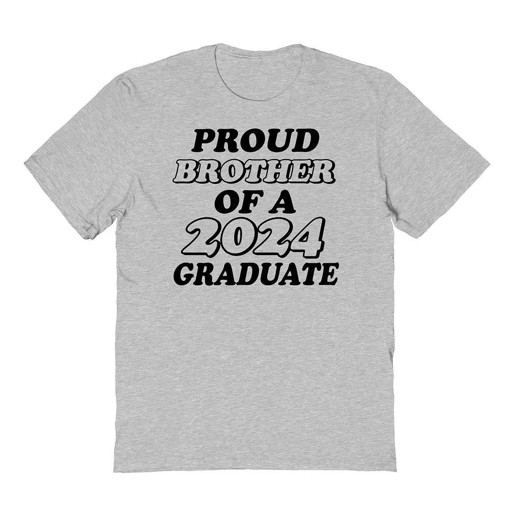 Mens COLAB89 by Threadless Proud Brother Of A 2024 Graduate Graphic Tee Product Image
