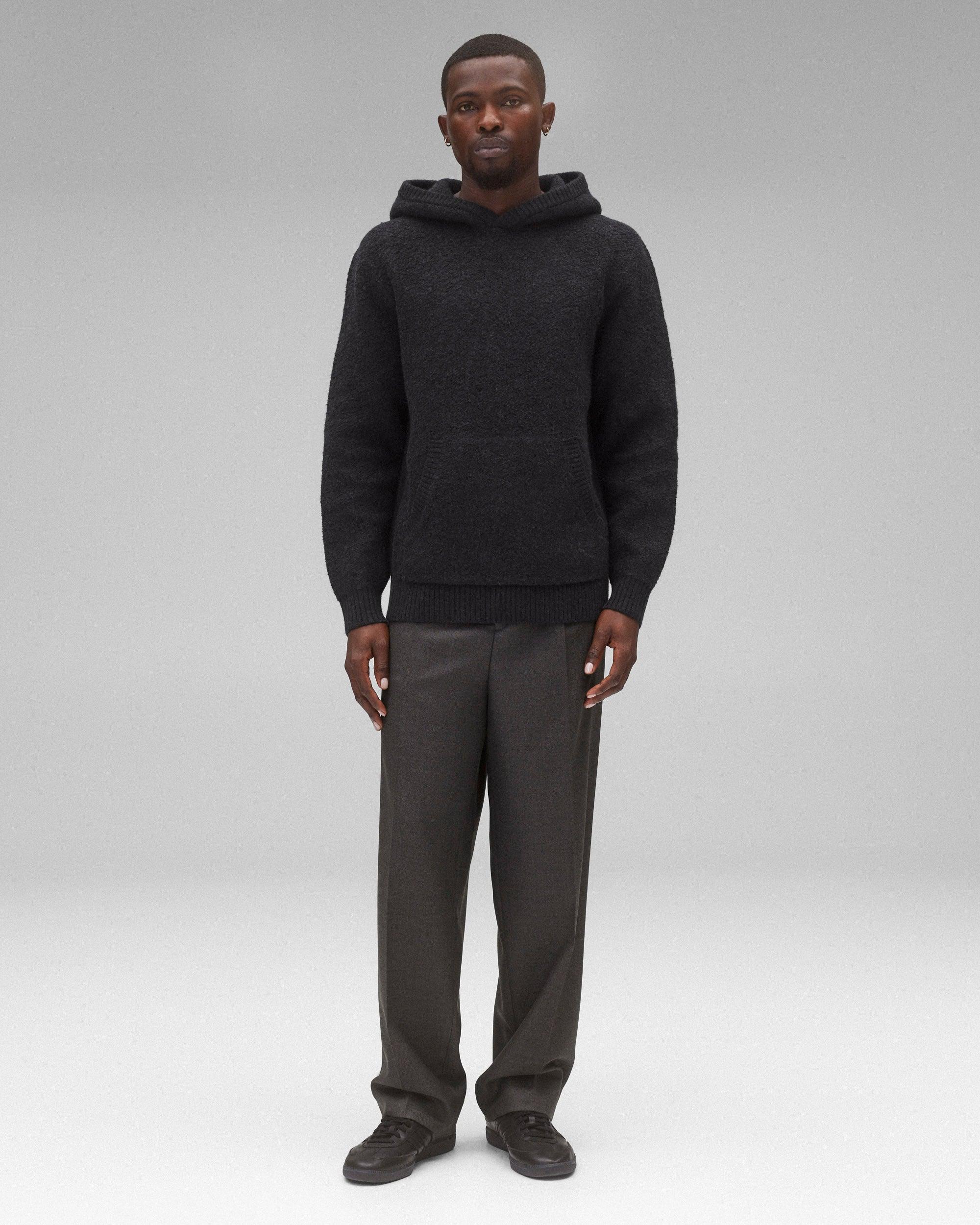 Textured Boucle Turf Hoodie Male Product Image