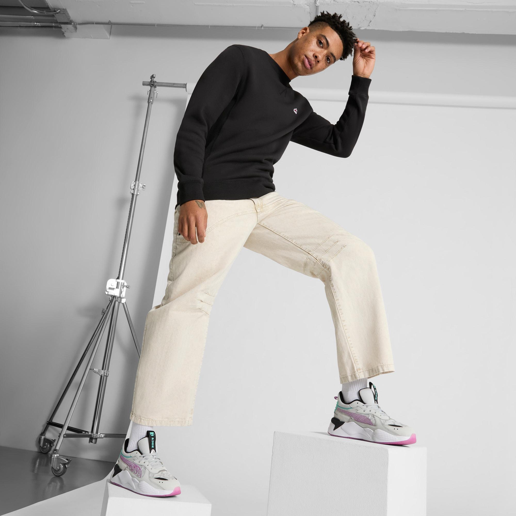 PUMA RS-X Alien Mens Sneakers in Grey Product Image