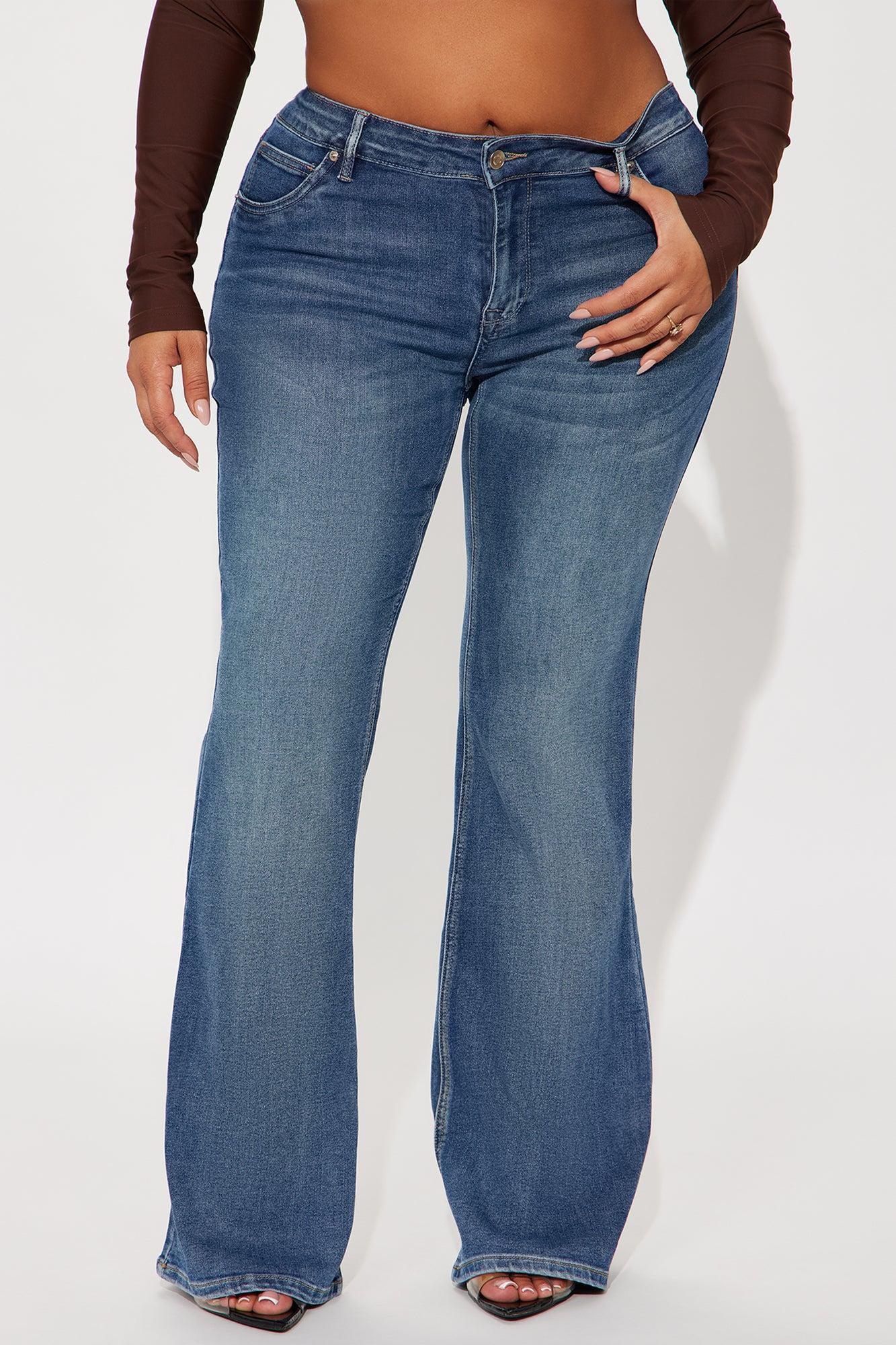 Best Ever Low Rise Flare Jeans - Vintage Wash Product Image