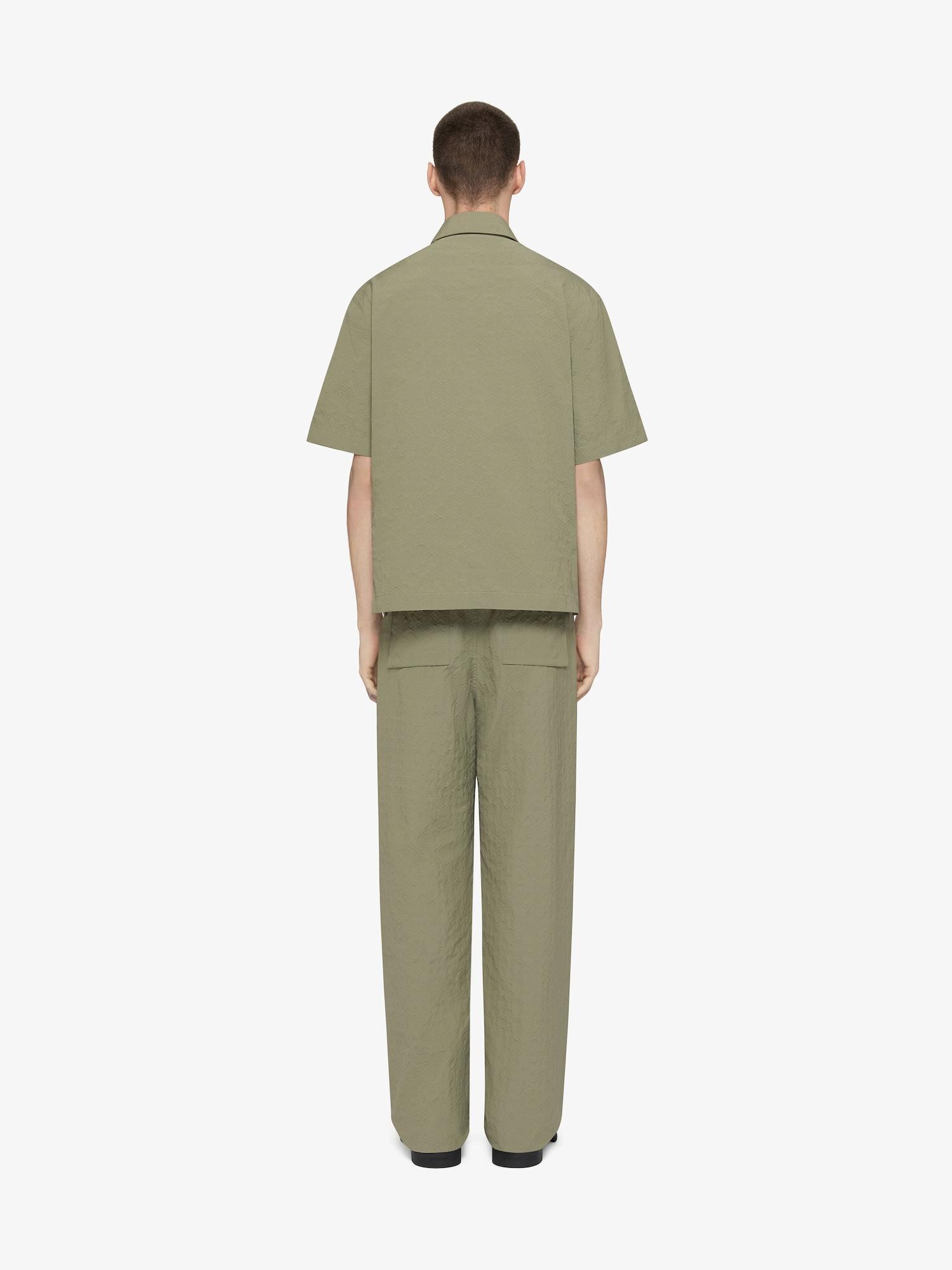 Cargo pants in textured monogram 72 Product Image