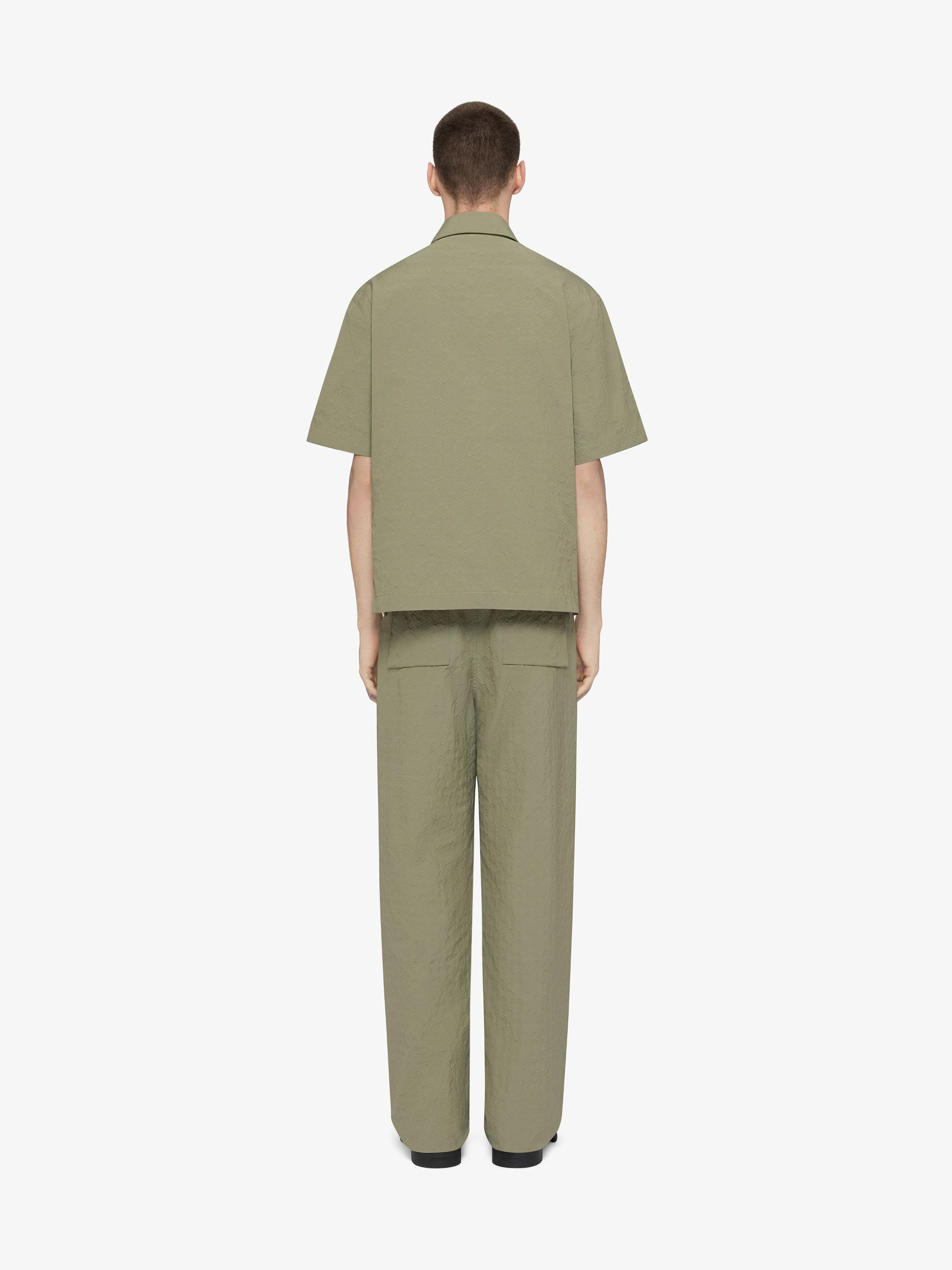 Cargo pants in textured monogram 72 Product Image