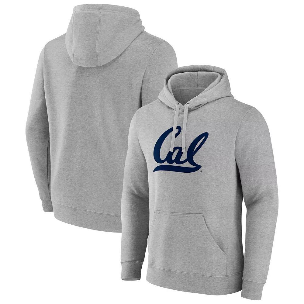 Men's Fanatics Gray Cal Bears Fleece Pullover Hoodie, Size: 2XL, Grey Product Image