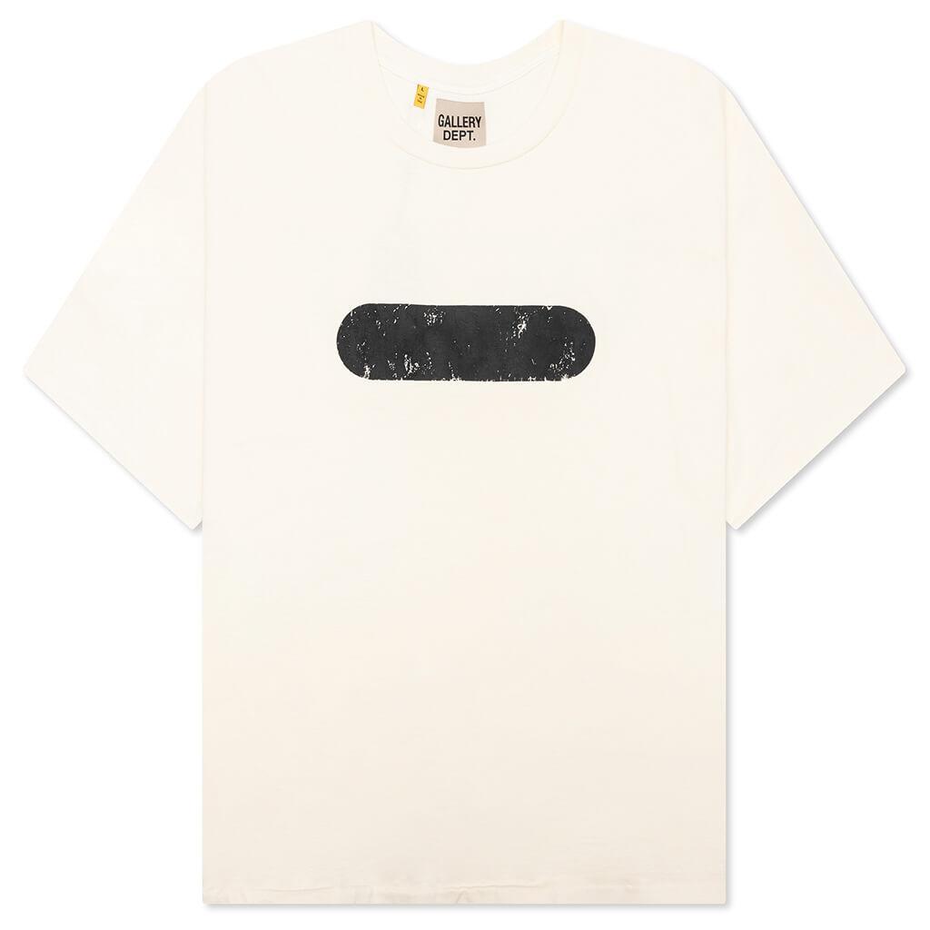 Gym Tee - Cream Male Product Image