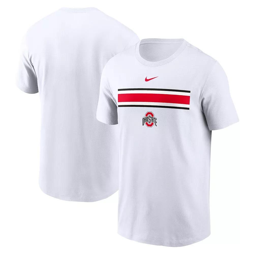Ohio State Buckeyes Campus Pattern Nike Men's College T-Shirt Product Image