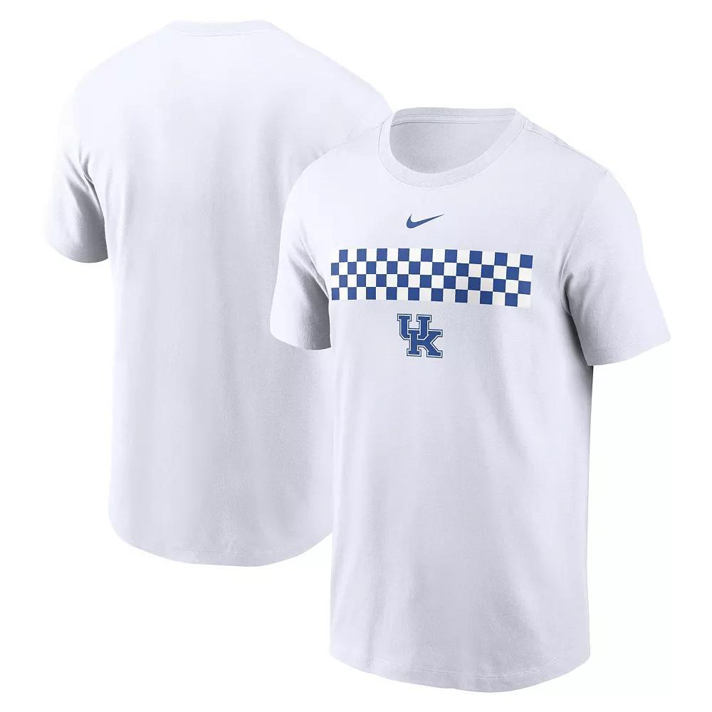 Men's Nike White Kentucky Wildcats Campus Pattern T-Shirt, Size: Medium Product Image