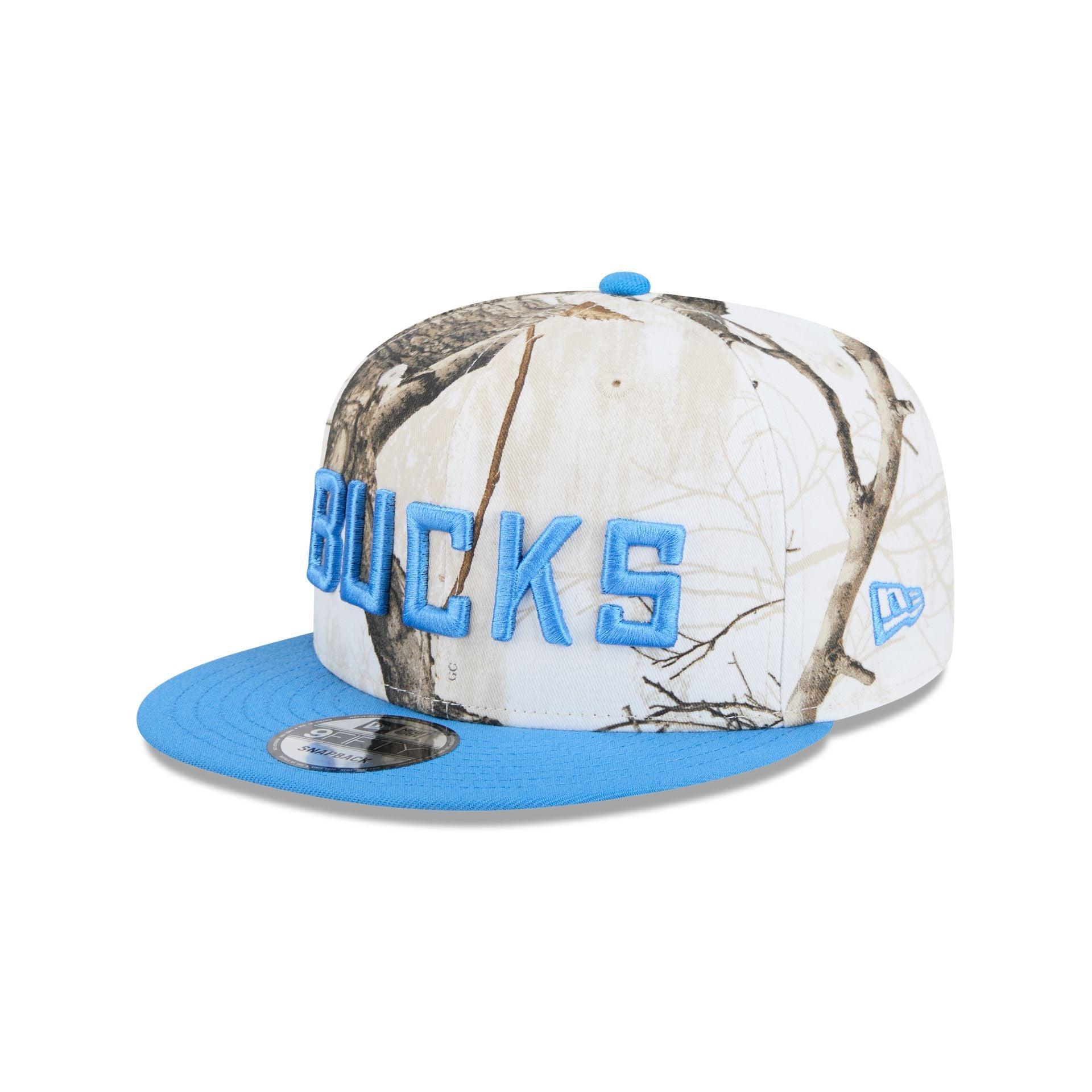 Milwaukee Bucks 2024 Country x City Realtree 9FIFTY Snapback Hat Male Product Image