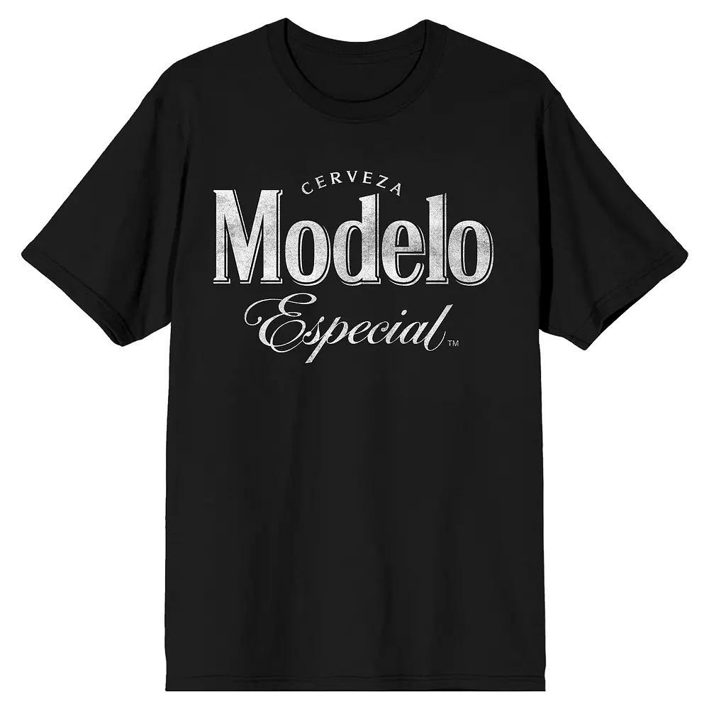 Men's Modelo Classic Logo Tee, Size: Small, Black Product Image