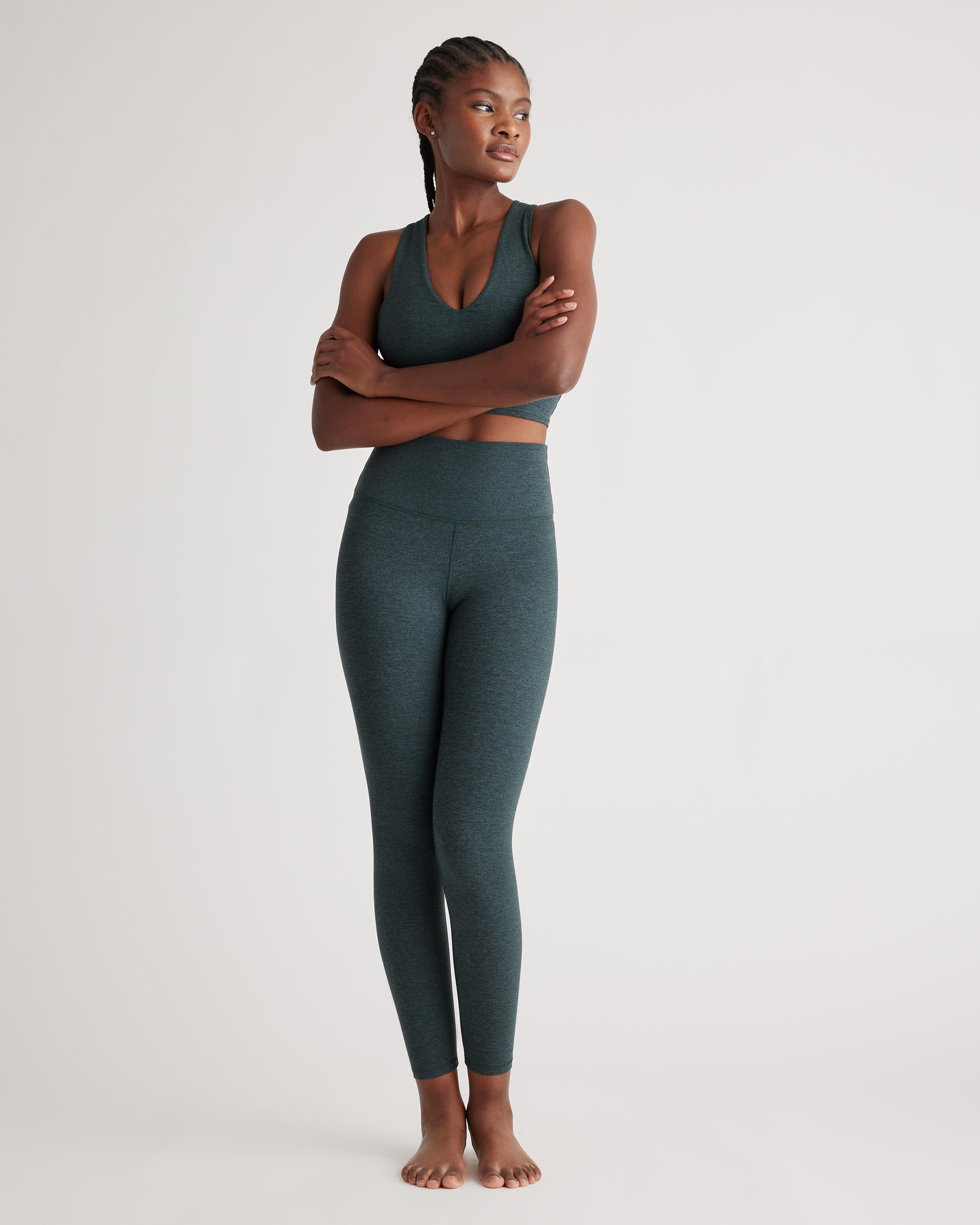 Quince | Women's Ultra-Soft High-Rise Legging Size XL, Recycled Polyester Product Image