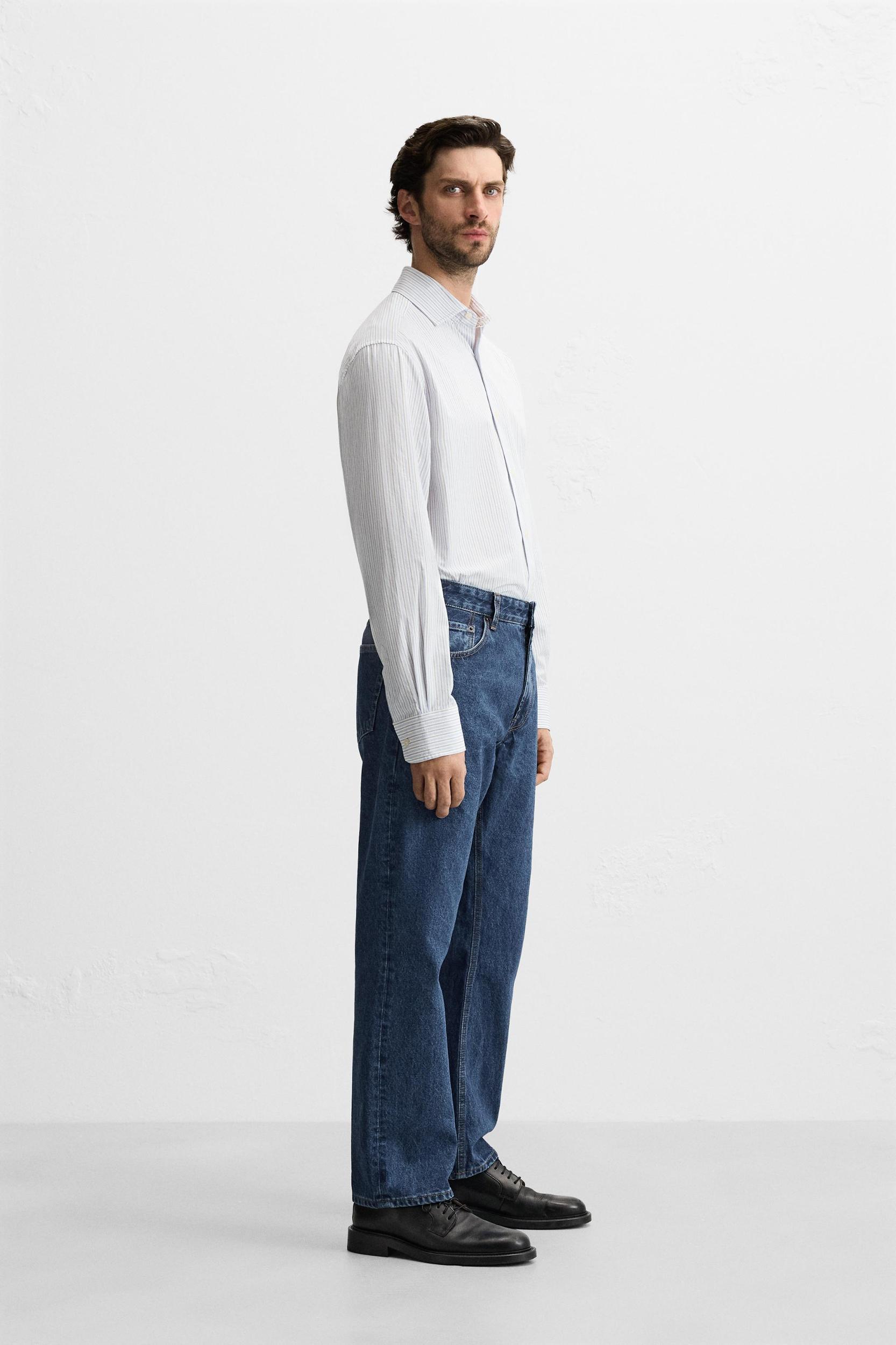 STRIPED TWILL SHIRT Product Image