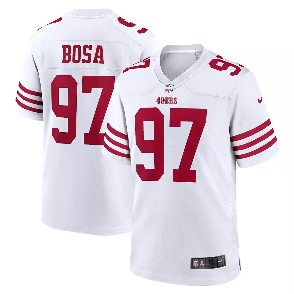 Men's Nike Nick Bosa White San Francisco 49ers Player Game Jersey, Size: 2XL Product Image