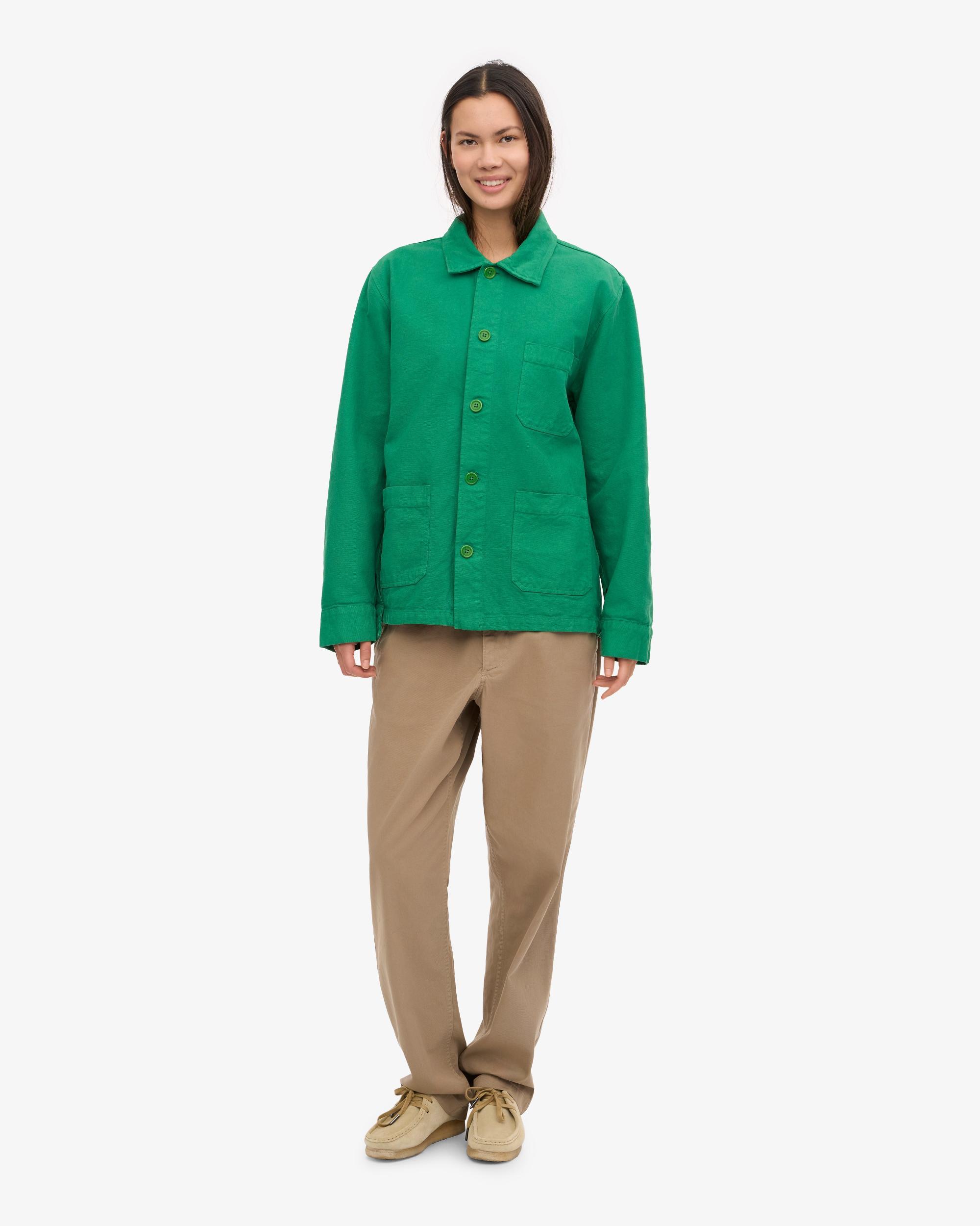 Organic Workwear Jacket - Oxblood Red Product Image