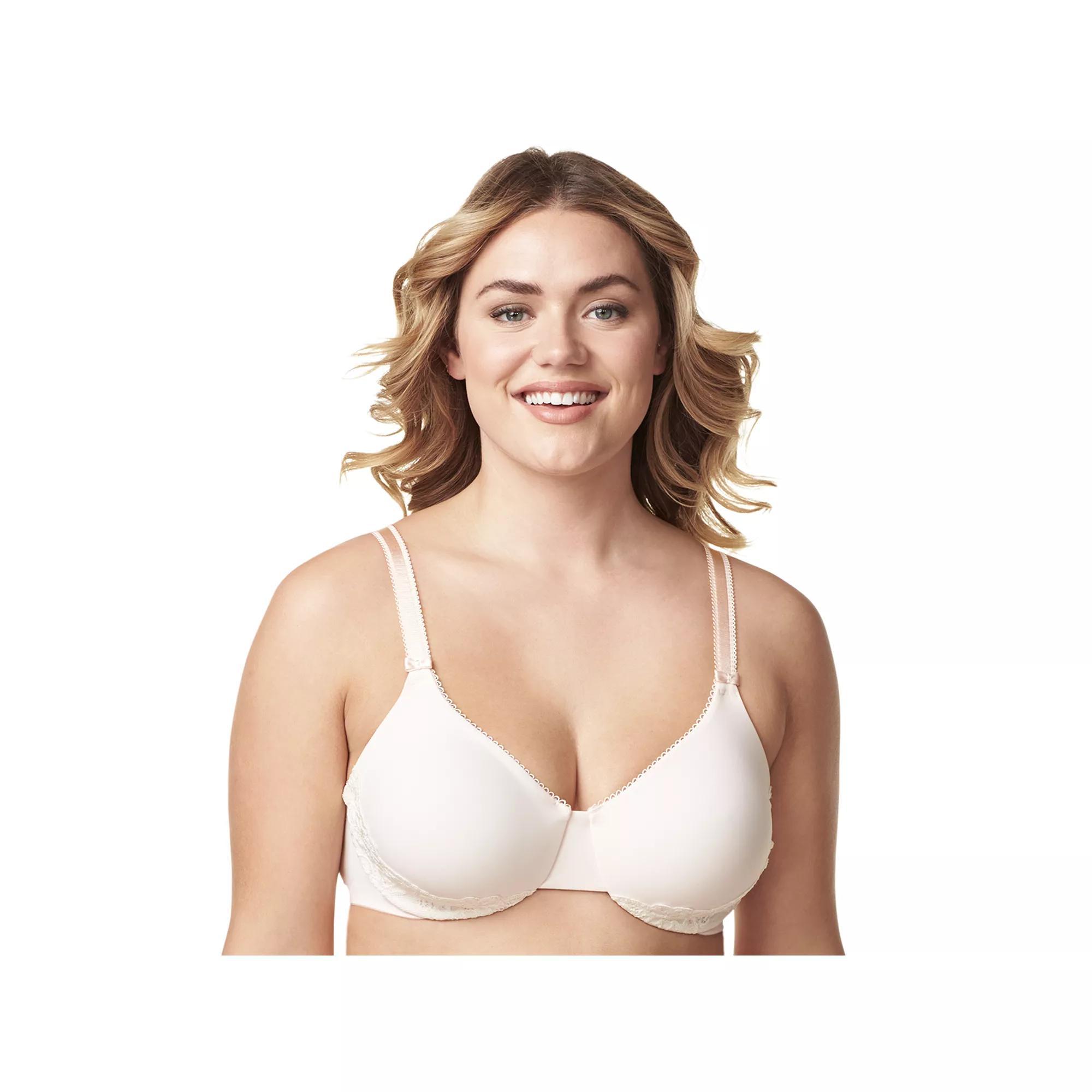 Olga® by Warner's® Luxury Lift Full-Figure Full-Coverage Bra 35063, Women's, Size: 40 D, Rosewater Product Image