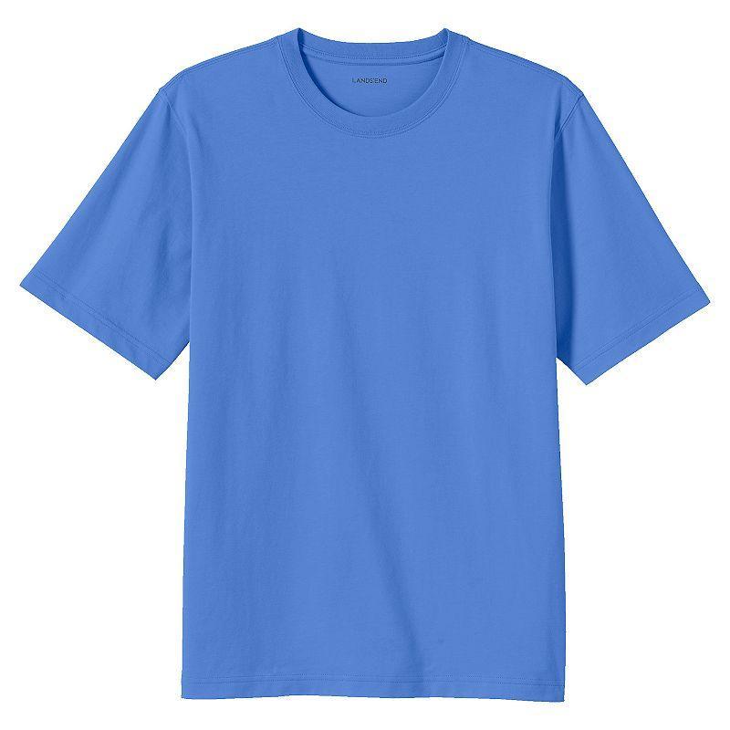 Men's Lands' End Super-T Short Sleeve T-Shirt, Size: Small, Deep Woodland Green Product Image