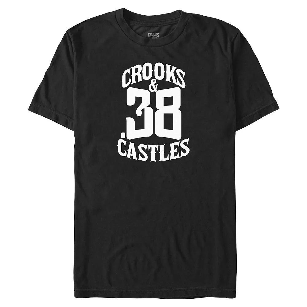 Men's Crooks And Castle 38 Graphic Tee, Size: 3XL, Red Product Image