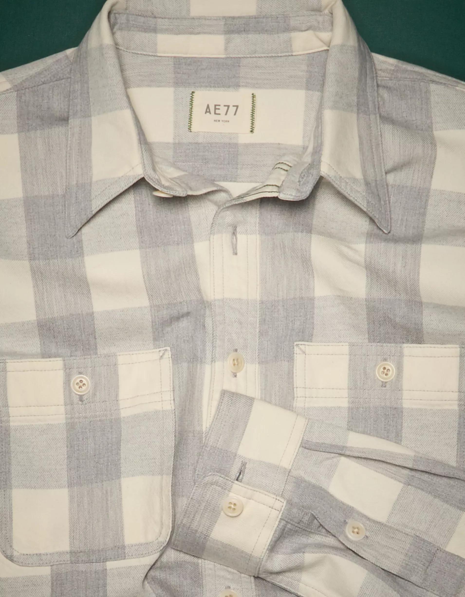 AE77 Premium Flannel Shirt Product Image