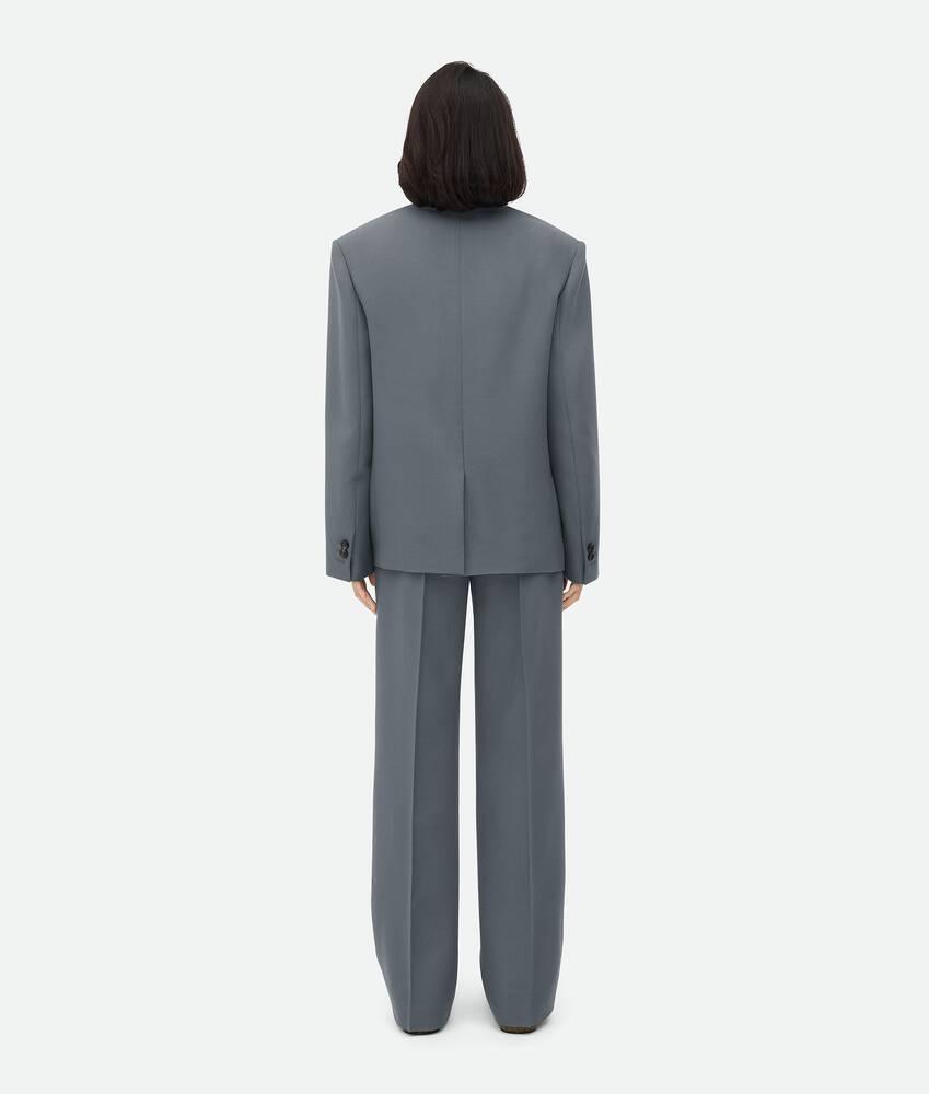 Women's Wool Mohair Jacket in Thunder Product Image