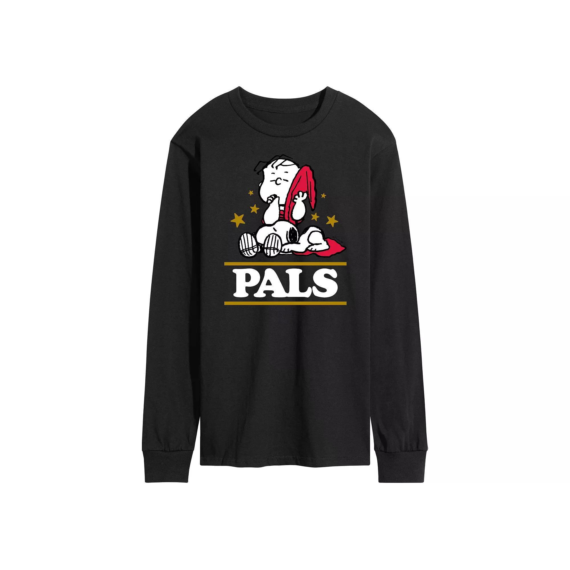 Mens Peanuts PALS Long Sleeve Tee Product Image