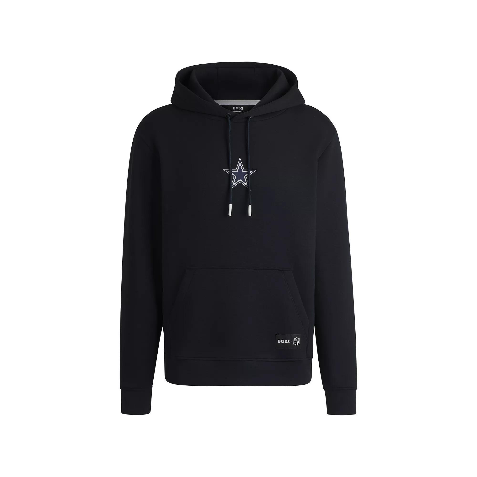 Unisex Hugo Boss Navy Dallas Cowboys Woodson Tri-Blend Hoodie, Adult Unisex, Size: Small, Blue Product Image