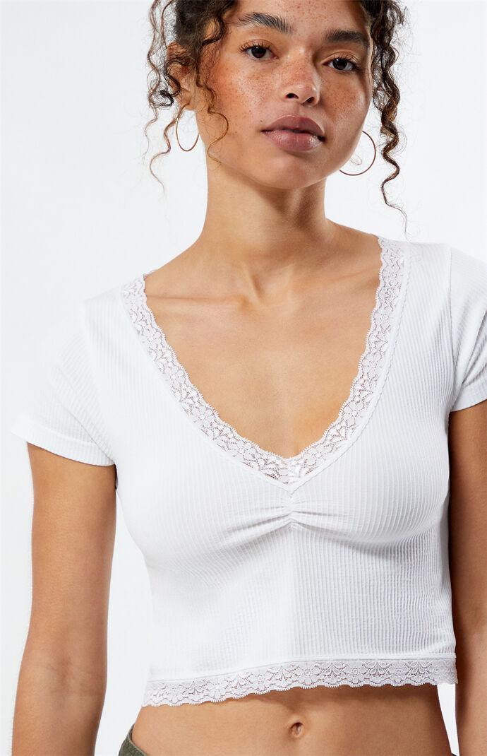 Contour Women's Genevieve Seamless Lace Top Product Image