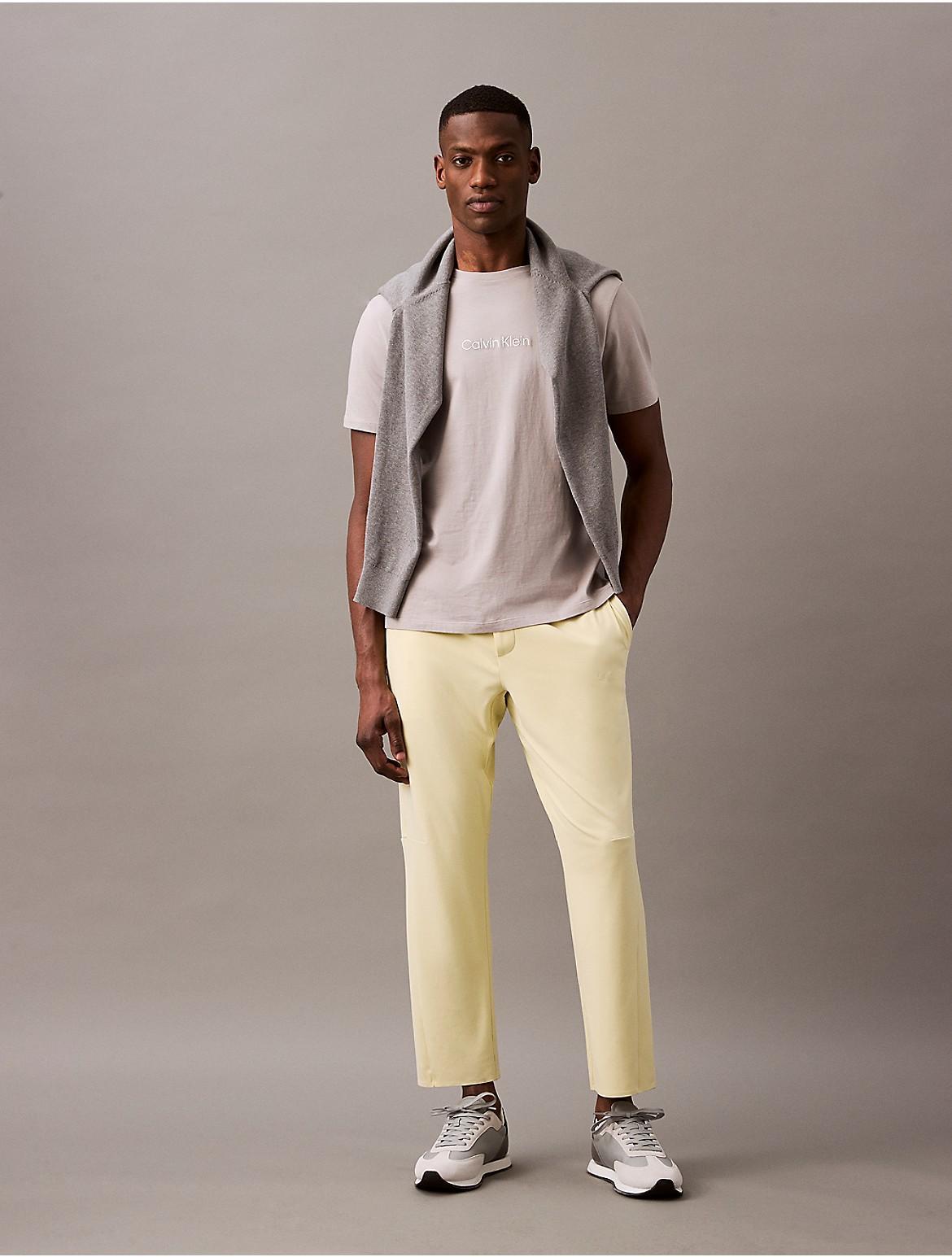 Calvin Klein Men's Soft Stretch Sport Knit Pants - Blue - S Product Image