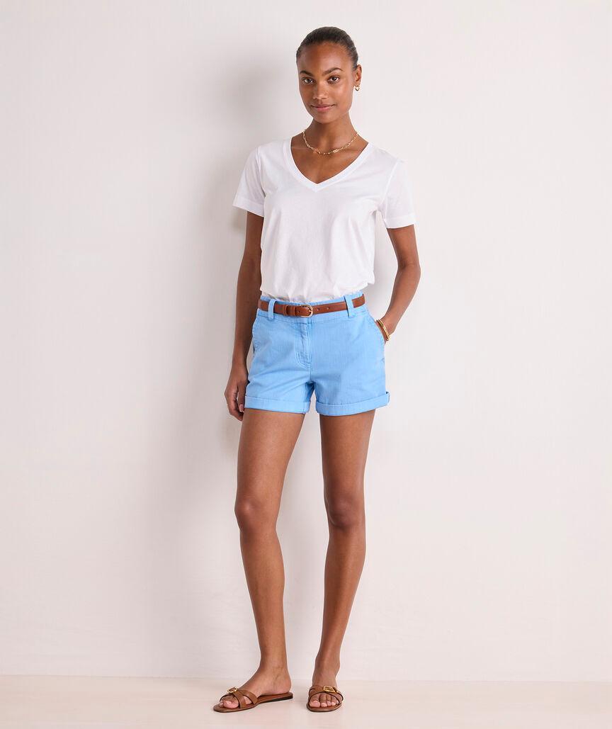 Clean Jersey V-Neck Tee Product Image