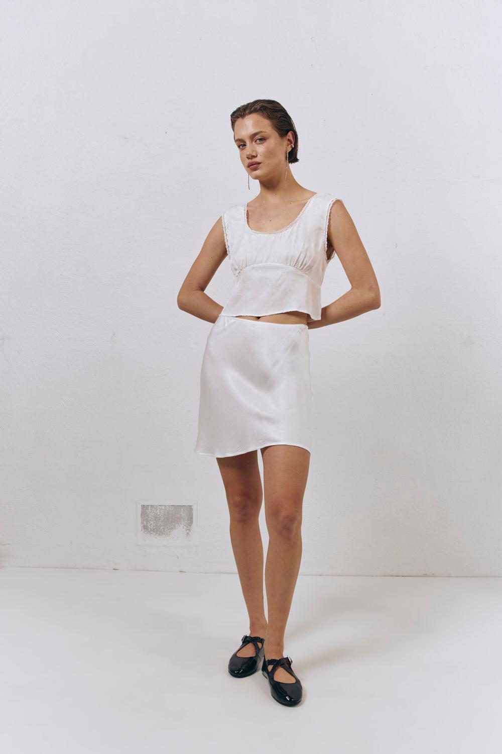 Zadie Top White Product Image