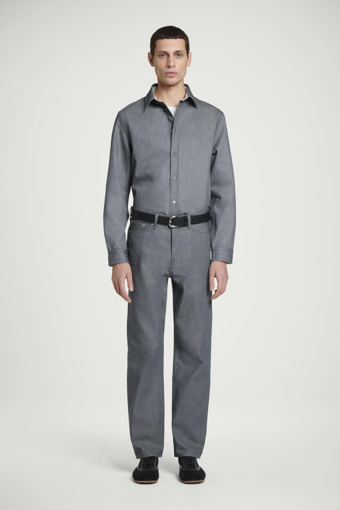 SIGNATURE STRAIGHT-LEG JEANS Product Image