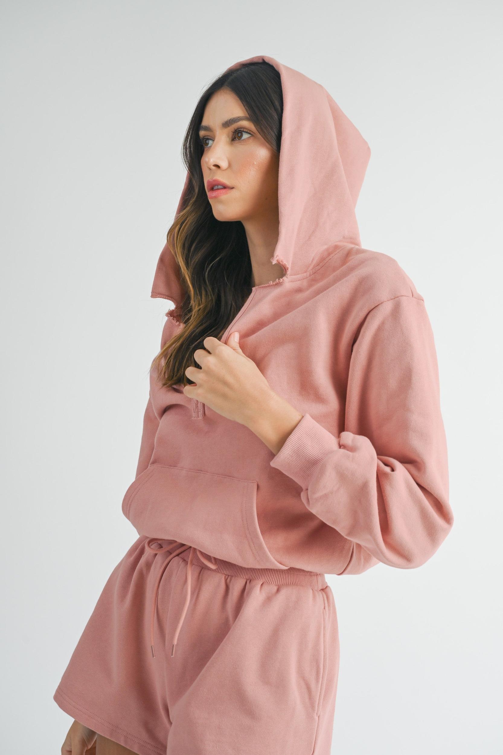 Cotton Hooded Romper Product Image