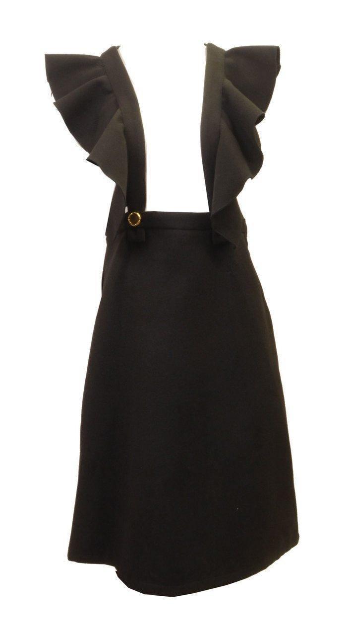 Miss Issippi Black Ruffle Jumper Product Image