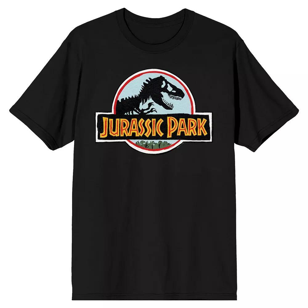 Men's Jurassic Park Graphic Tee, Size: XL, Black Product Image
