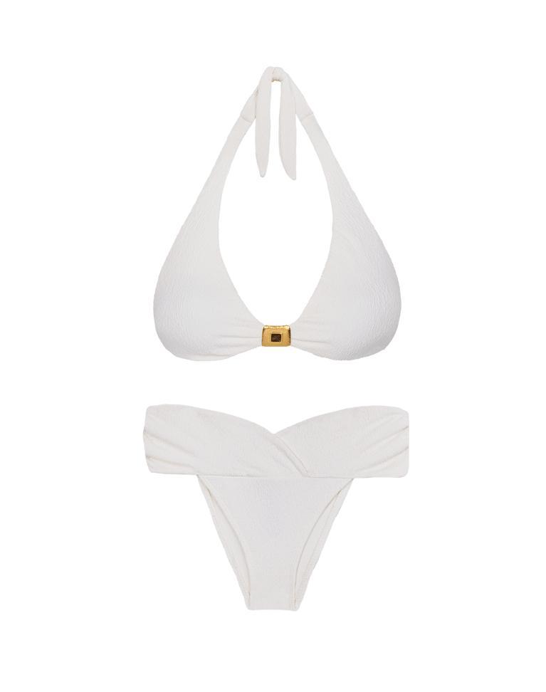 Firenze Liza Alanna Top - White Product Image