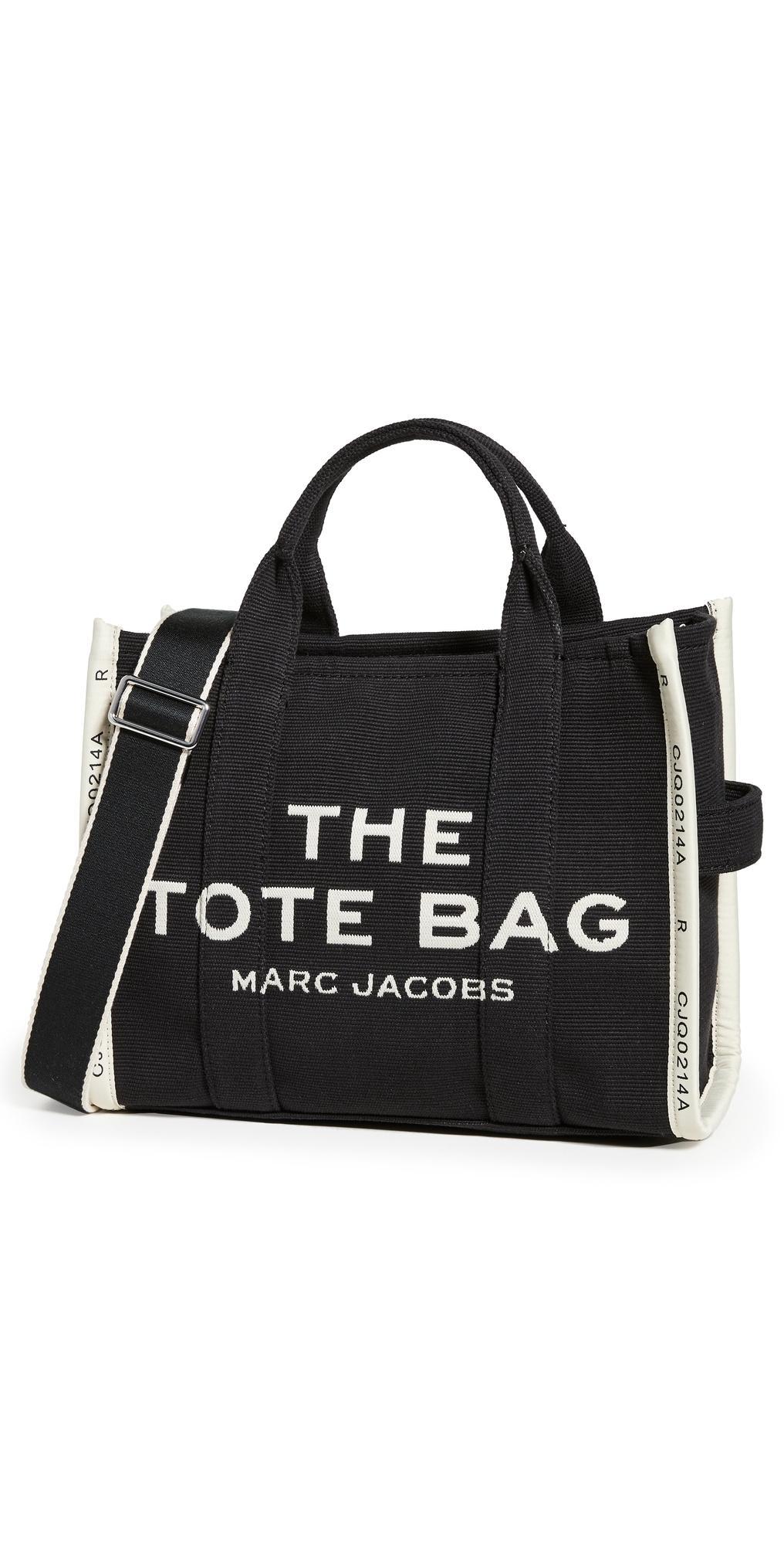 Marc Jacobs The Jacquard Medium Tote Bag Black One Size Product Image