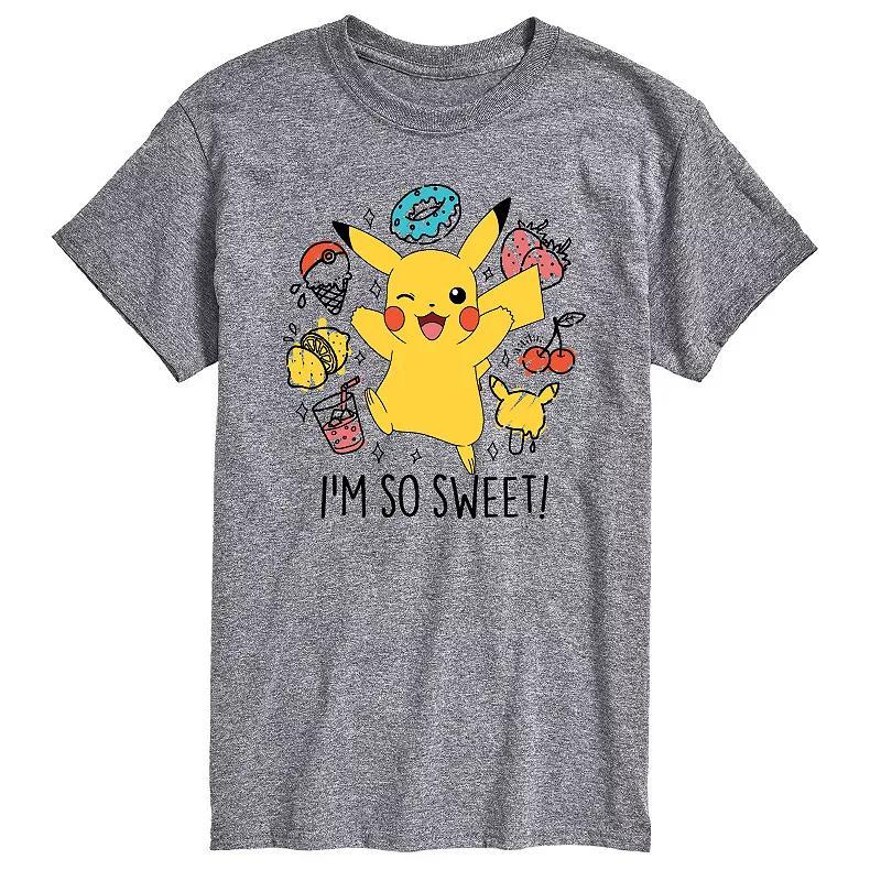 Mens Pokmon Pikachu Im So Sweet Dessert Tee Product Image