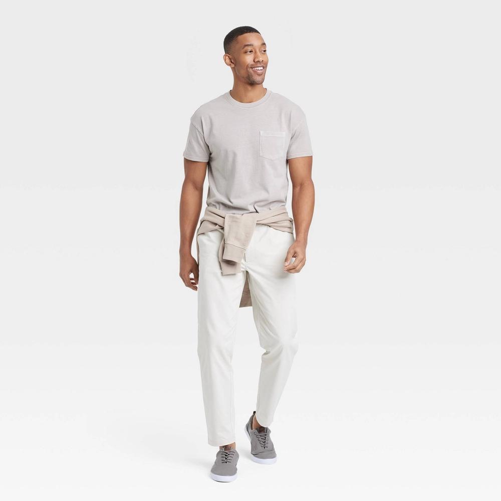 Men's Heavyweight Short Sleeve T-Shirt - Goodfellow & Co™ - Goodfellow & Co™ Taupe S Product Image