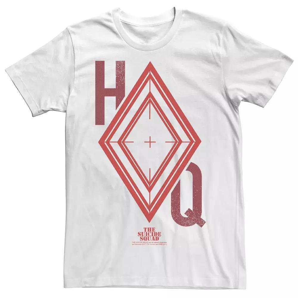 Big & Tall DC Comics The Suicide Squad HQ Target Tee, Men's, Size: XL Tall, White Product Image
