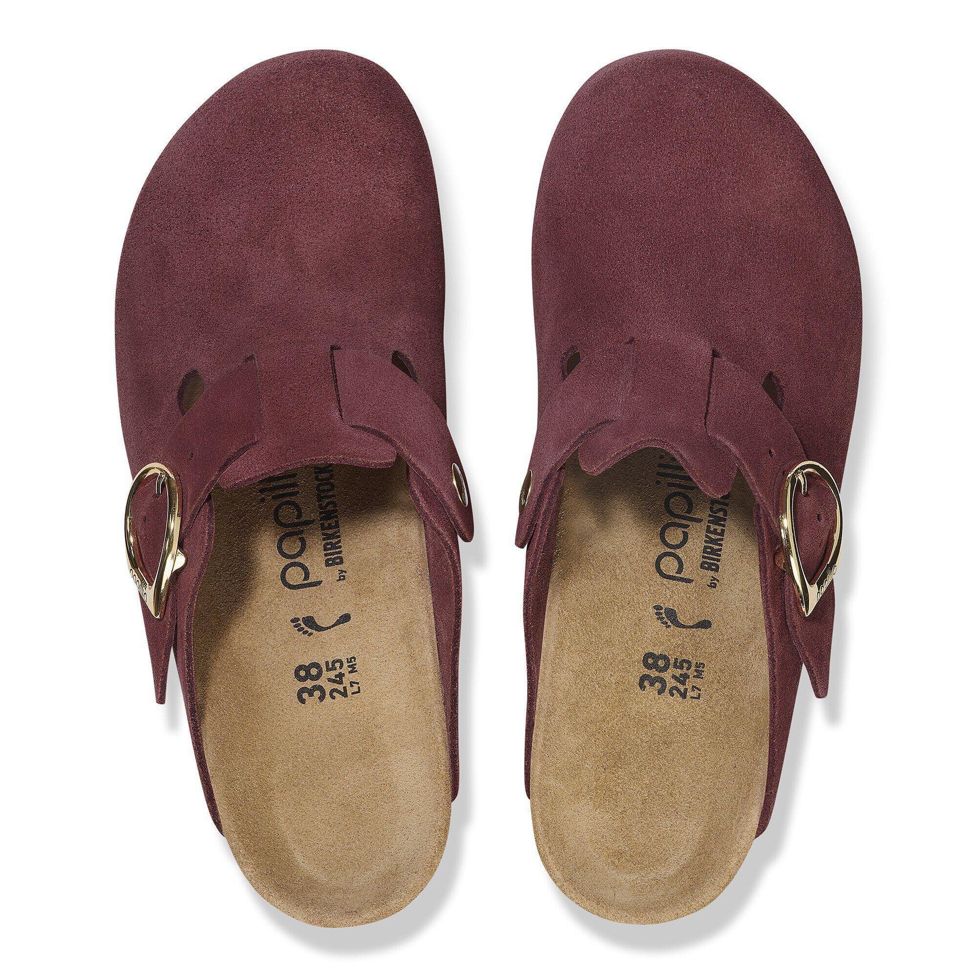 Fanny Ring-Buckle Suede Leather Product Image