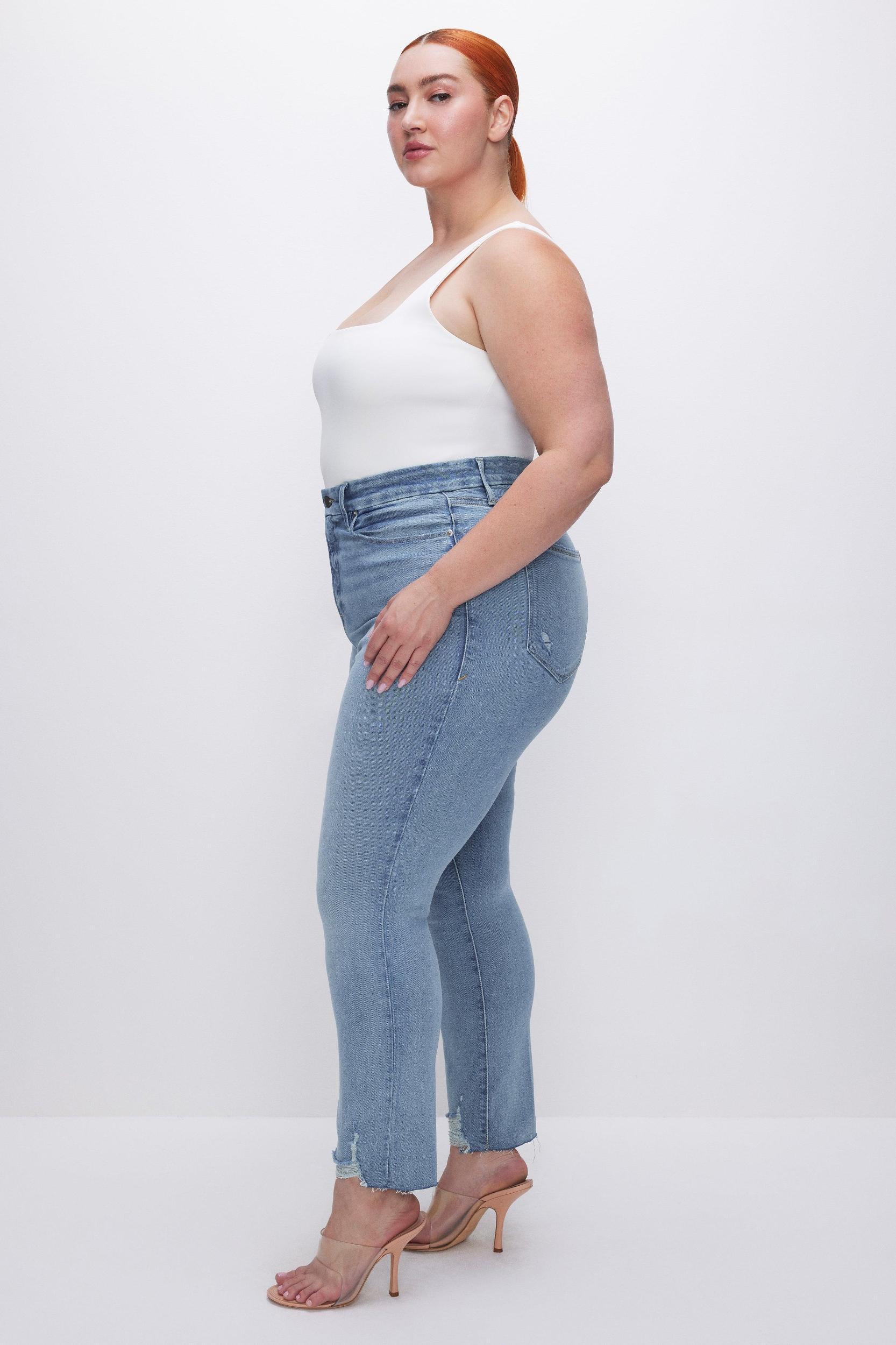 GOOD LEGS STRAIGHT LIGHT COMPRESSION JEANS | INDIGO270 Product Image